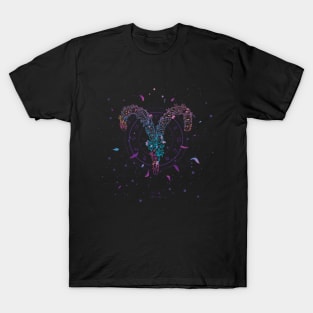 Aries Zodiac Botanical Spirit T-Shirt